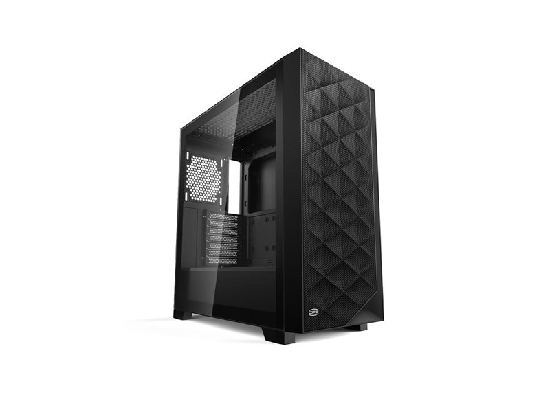 Корпус без блока питания/ Case PCCooler C3D510 BK ARGB, Midi-Tower, TG, Mesh, 3x120mm ARGB, 2xUSB-A 3.0, E-ATX, ATX, mATX, mITX Black