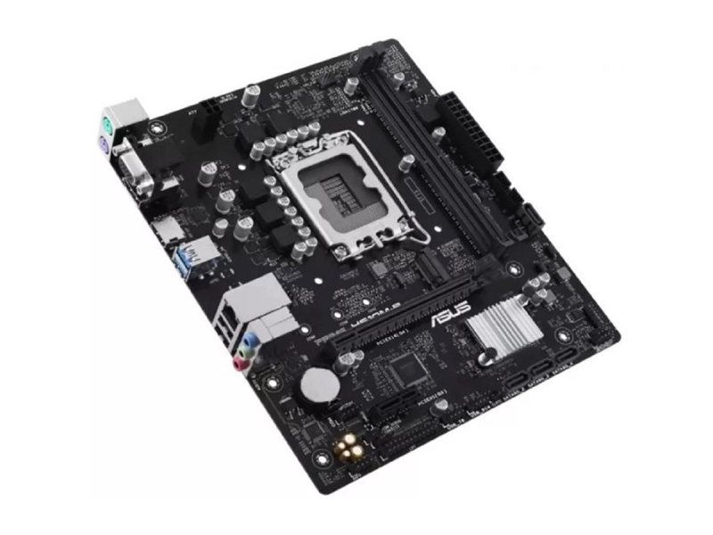 ASUS PRIME H610M-R-SI (Socket 1700, mATX, 2xDDR5(96GB), DP/VGA/HDMI, 1xPCIe 4.0x16/1xPCIe 3.0, 1xLAN, 4xSATA 6Gb/s, 1xM.2, 2xUSB 3.2, 2xUSB 2.0, 2xPS/2)