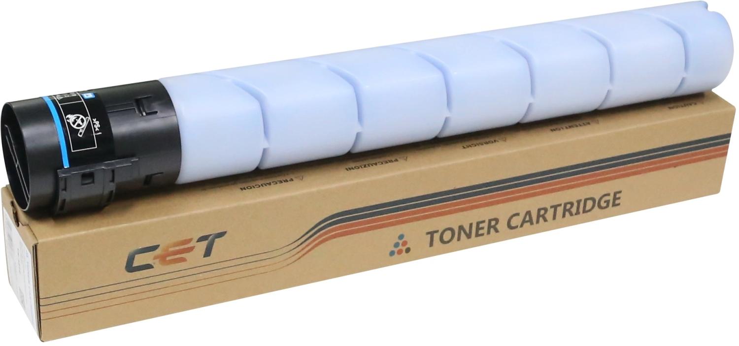 Картридж лазерный Cet CET141602 TN-221C/A8K3430/A8K3450 голубой (21000стр.) для Konica Minolta Bizhub C227/C287