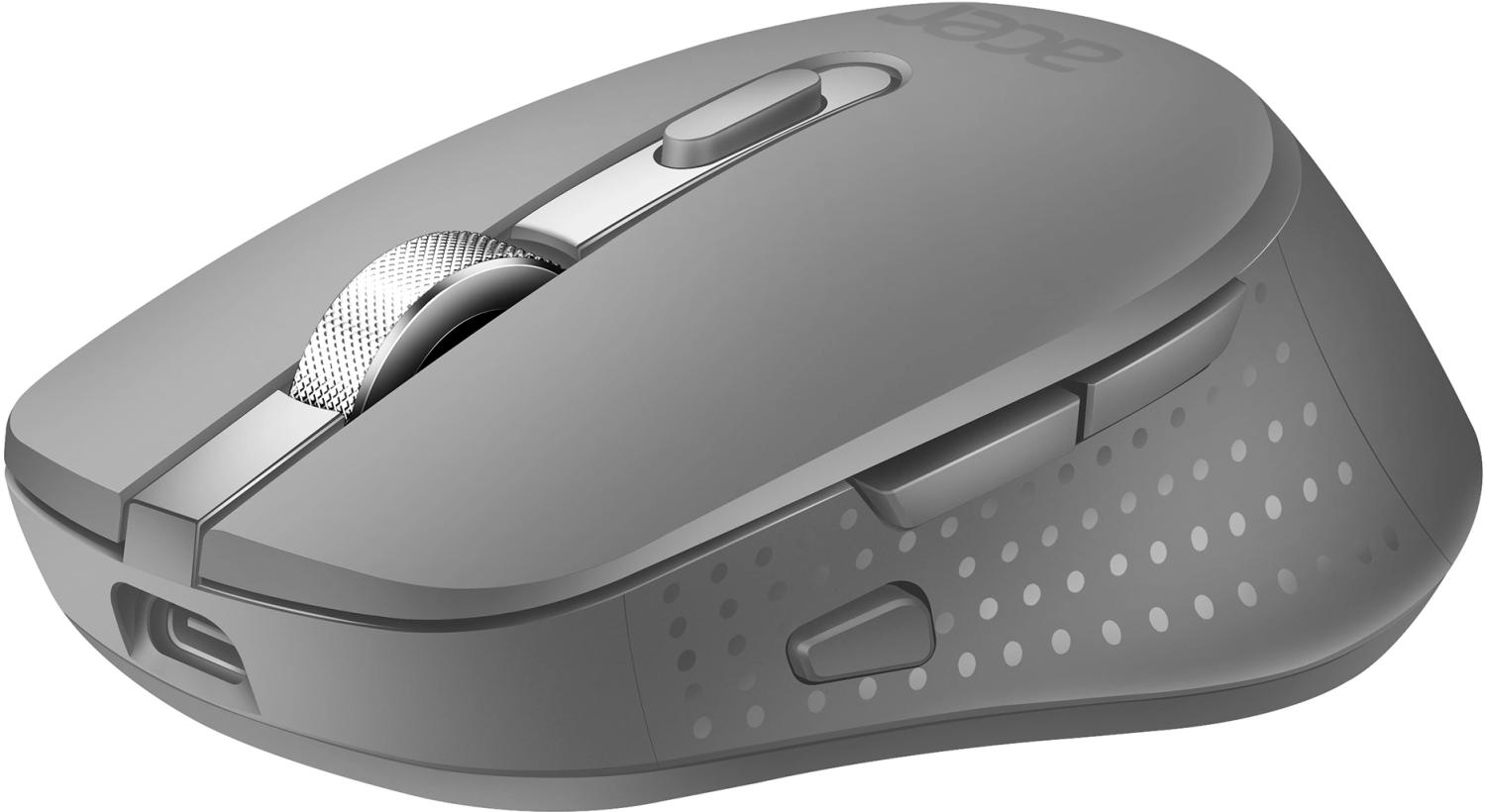 Мышь Acer OMR310 темно-серый оптическая 1600dpi беспров. BT/Radio USB 7but (ZL.MCECC.032)