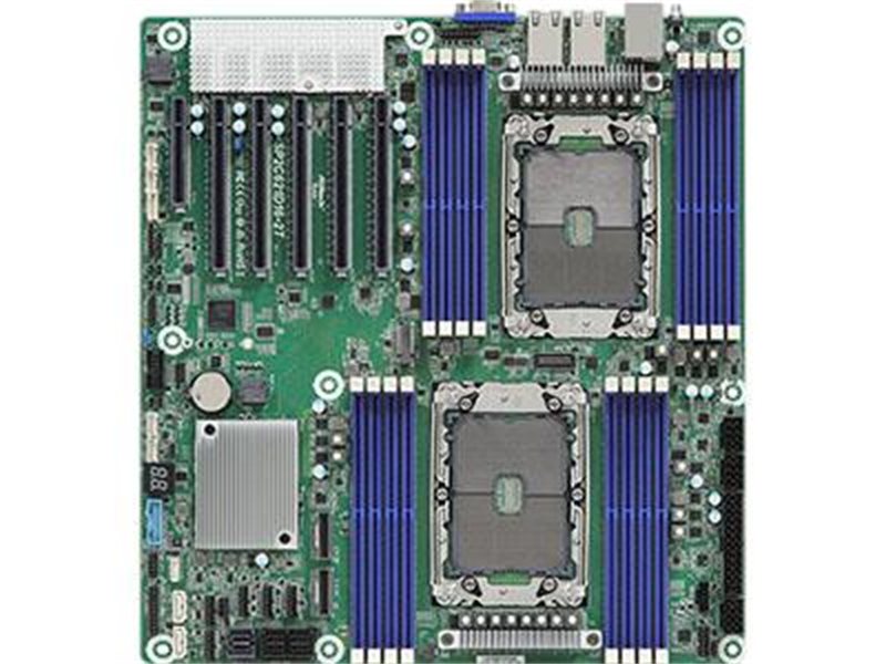 Системная плата/ Supermicro MBD-H13SSL-NT-B, ATX,  1xSP5 AMD EPYC 9004/9005, 12x DIMM DDR5 6000 MT/s, AST2600, 8x SATA3, 3x PCIe 5.0 x16 slots, 2x PCIe 5.0 x8 slots, 2x M.2 PCIe 5.0 x4 SATA/NVMe (M-key 2280/22110), 2x 10GBase-T LAN Ports via Broadcom BCM5