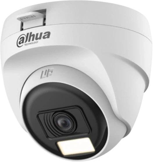 Камера видеонаблюдения аналоговая Dahua DH-HAC-T1A21P-U-IL-0360B 3.6-3.6мм HD-CVI HD-TVI цв. корп.:белый