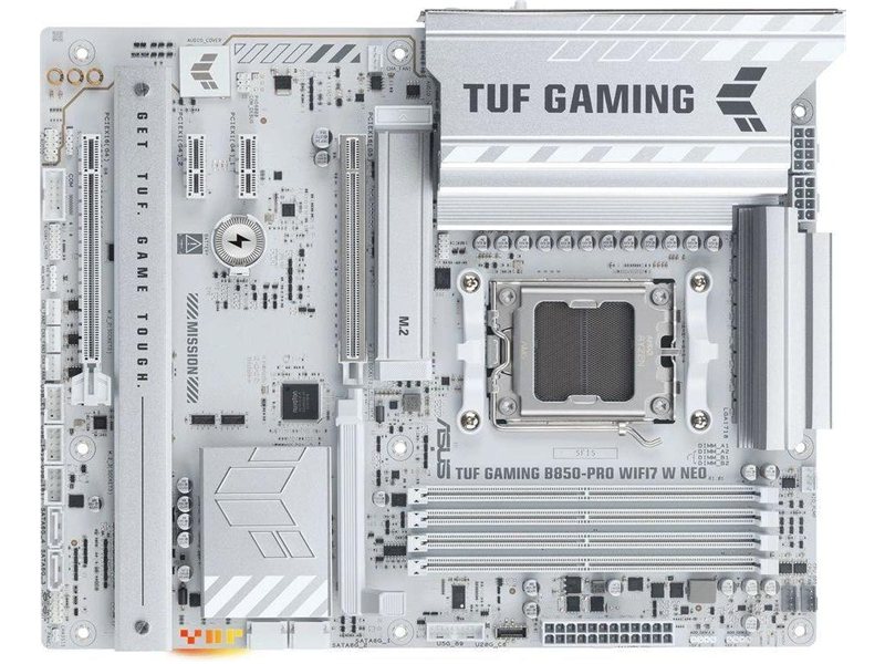 Материнская плата Asus TUF GAMING B850-PRO WIFI7 W NEO Socket AM5 AMD B850 4xDDR5 ATX AC`97 8ch(7.1) 2.5Gg RAID+HDMI+DP