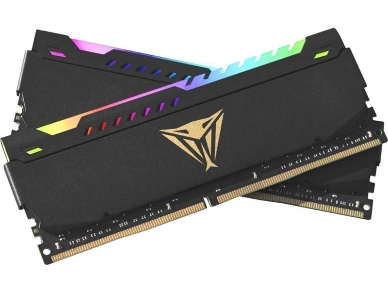 Память DDR4 2x16GB 3200MHz Patriot PVSR432G320C8K Viper Steel RGB RTL Gaming PC4-25600 CL18 DIMM UDIMM 288-pin 1.35В dual rank с радиатором Ret