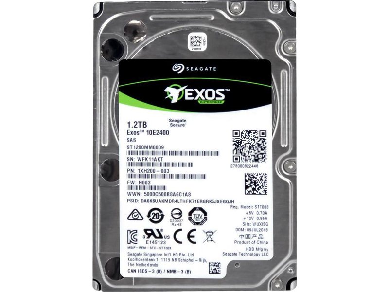Жесткий диск/ HDD Seagate SAS 1.2Tb 2.5"""" Enterprise Performance 10K 12Gb/s 128Mb 1 year warranty