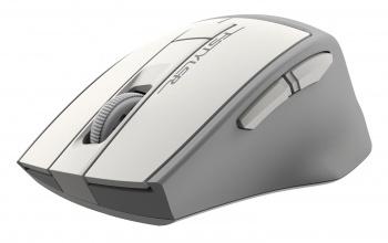 Мышь A4Tech Fstyler FG30S белый/серый оптическая 2000dpi silent беспров. USB 6but (FG30S WHITE)