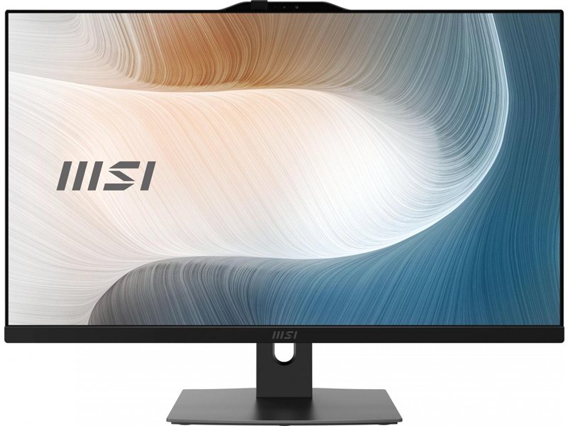 Моноблок MSI Modern AM272P 1M-681XRU 27" Full HD Core 5 120U (1.4) 16Gb SSD512Gb Graphics без ОС GbitEth WiFi BT 120W клавиатура мышь Cam черный 1920x1080