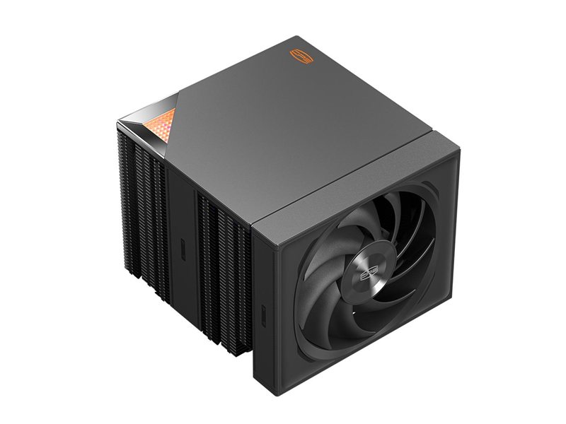 Кулер для процессора/ CPU Cooler PCCooler RZ820 BK (289W, 4-pin PWM, 165mm, Al/Cu, 4x8mm+4x6mm, 1x140mm+1x150mm, 71.9CFM/86.7CFM, 27.1dBA/32dBA, 1500RPM/2200RPM, S: 1851/1700/1200/20XX/115X, AM5/AM4, black)