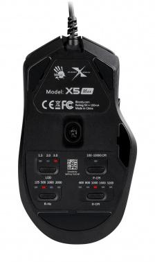 Мышь A4Tech Bloody X5 Max черный оптическая 10000dpi USB 9but