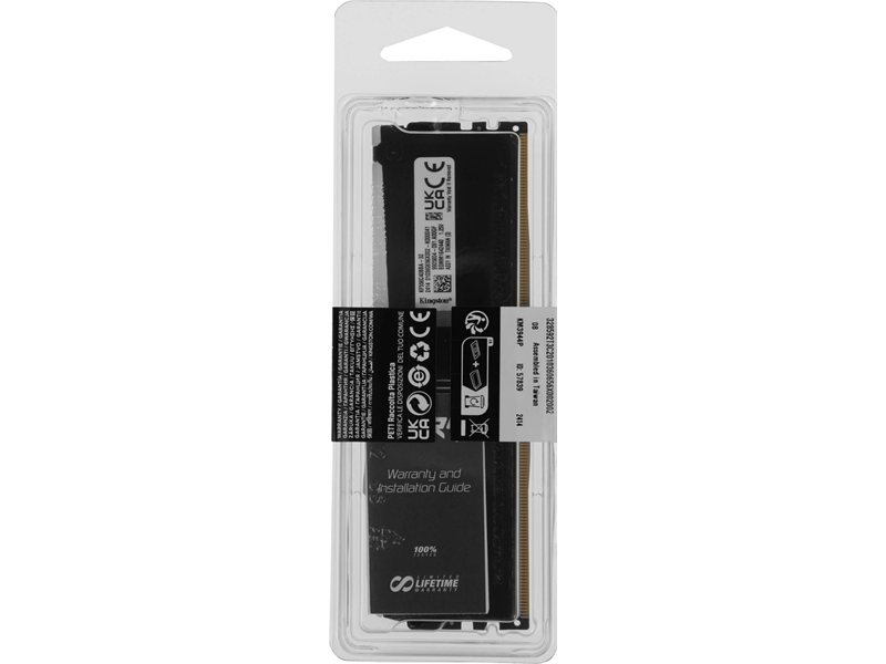 Память DDR5 32GB 5600MHz Kingston KF556C40BBA-32 Fury Beast XMP RGB RTL Gaming PC5-44800 CL40 DIMM UDIMM 288-pin 1.25В dual rank с радиатором Ret