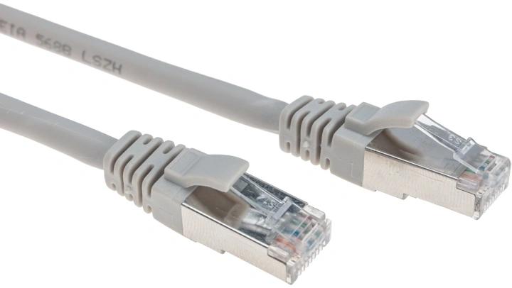 Патч-корд Rexant 02-0210-05 F/UTP RJ-45 вил.-вилка RJ-45 кат.6 0.5м серый LSZH