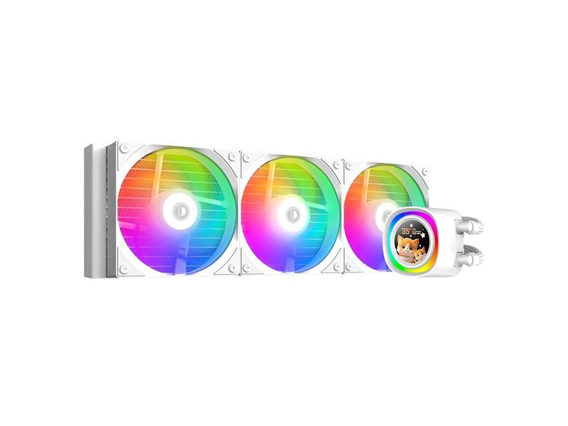 Вентилятор ID-Cooling FX360 LCD WHITE LCD SCREEN 350W/ all Intel/AMD