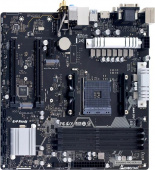 Материнская плата Biostar B550MX/E PRO Soc-AM4 AMD B550 4xDDR4 mATX AC`97 8ch(7.1) GbLAN RAID+VGA+DVI+HDMI