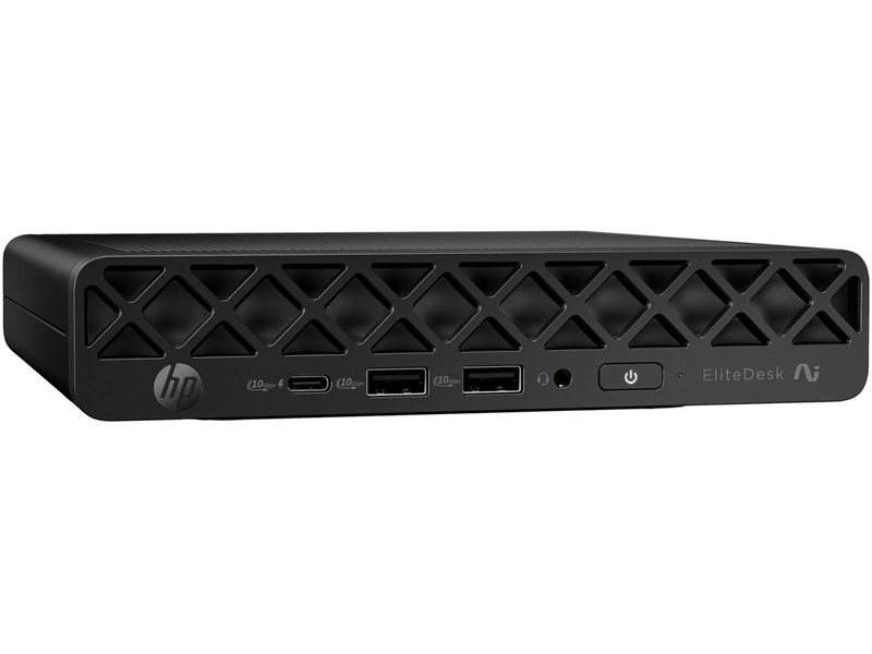 Неттоп HP Elite 8 G1a Mini Ryzen 5 220 (3.2) 16Gb SSD512Gb Radeon 740M Windows 11 Pro GbitEth WiFi BT 90W kb мышь клавиатура черный (CP3M1AT)