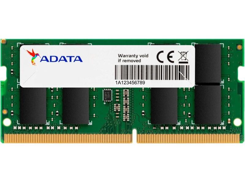 Память DDR4 8Gb 3200MHz A-Data AD4S32008G22-SGN RTL PC4-25600 CL22 SO-DIMM 260-pin 1.2В single rank Ret