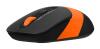 Мышь A4Tech Fstyler FG10 черный/оранжевый оптическая 2000dpi беспров. USB 4but (FG10 ORANGE)