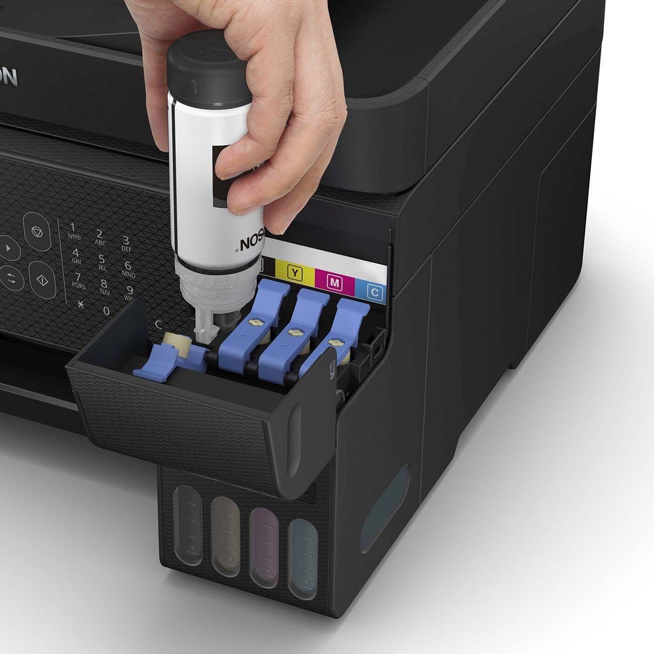 МФУ струйный Epson L5290 (C11CJ65506/512/C11CJ65409) A4 WiFi черный
