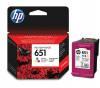 Картридж струйный HP 651 C2P11AE многоцветный (300стр.) для HP DJ IA