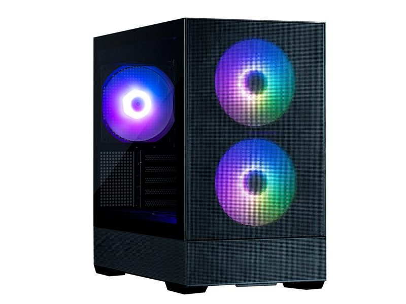 корпус ZALMAN P30 AIR, MATX, BLACK, WINDOW, 2xCombo (3.5'' or 2.5''), 3x2.5", 1xUSB TYPE-C, 1xUSB3.0, FRONT 2x140mm ARGB, REAR 1x140mm ARGB