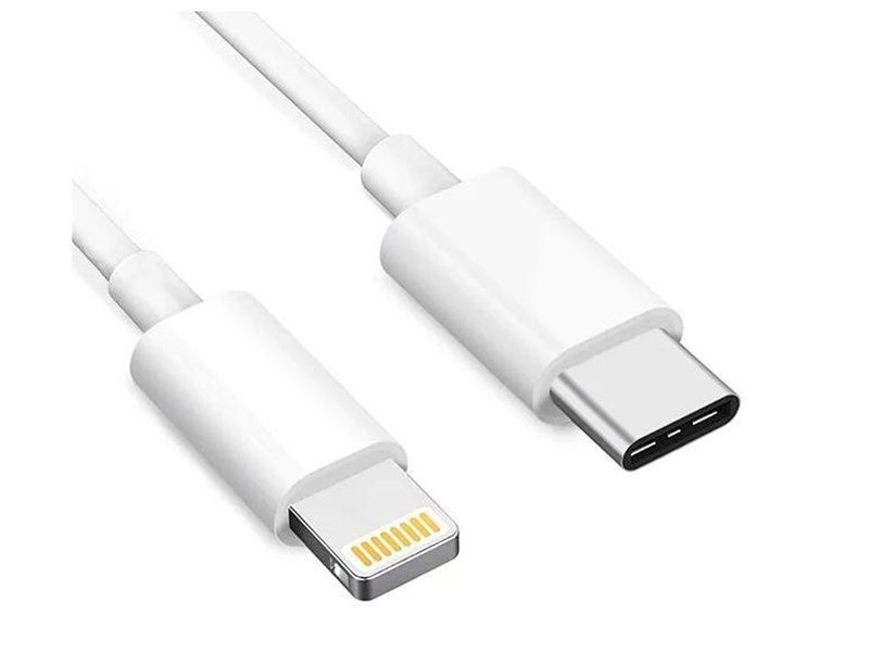 Кабель Buro PD18W USB Type-C (m)-Lightning (m) 1м белый