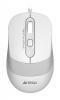 Мышь A4Tech Fstyler FM10 белый/серый оптическая 1600dpi USB 4but (FM10 WHITE)