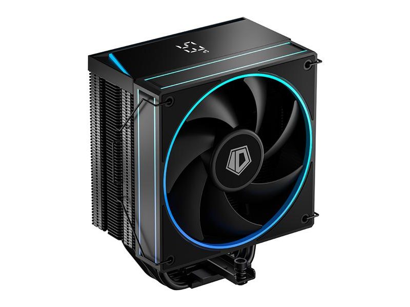 Кулер для процессора ID-COOLING FROZN A410 TD ARGB LGA1954/1851/1700/1200/115X/AM5/AM4 (10шт/кор, TDP 220W, PWM, 4 тепл.трубки прямого контакта, FAN 120mm, черный) RET