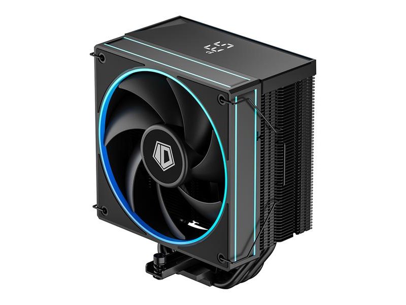 Кулер для процессора ID-COOLING FROZN A410 TD ARGB LGA1954/1851/1700/1200/115X/AM5/AM4 (10шт/кор, TDP 220W, PWM, 4 тепл.трубки прямого контакта, FAN 120mm, черный) RET