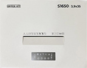 Шредер Office Kit S1650 3,9х35 белый (секр.P-4) фрагменты 35лист. 165лтр. скрепки скобы пл.карты CD