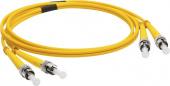 Патч-корд Lanmaster LAN-2LC-2LC/SU-3.0 2x9/125 OS1/OS2 LC дуплекс-LC дуплекс 3м LSZH оранжевый