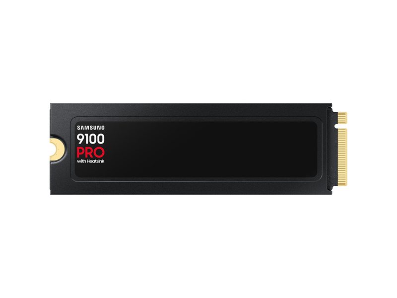 Твердотельный накопитель/ Samsung SSD 9100 PRO, 2000GB, M.2(22x80mm), NVMe 2.0, PCIe 5.0 x4, V-NAND TLC, R/W 14700/13400MB/s, IOPs 1 850 000/2 600 000, TBW 1200, DWPD 0.3, with Heatsink (12 мес.)