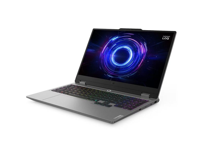 Ноутбук Lenovo LOQ 15IRX10 Intel Core i7-13650HX/16Gb (1*16 D5)/SSD512Gb/RTX5060 8Gb (100W)/15.6"/IPS/FHD/1920x1080/144Hz/Win11 (SL English)/RJ-45/Luna Grey/2.4kg