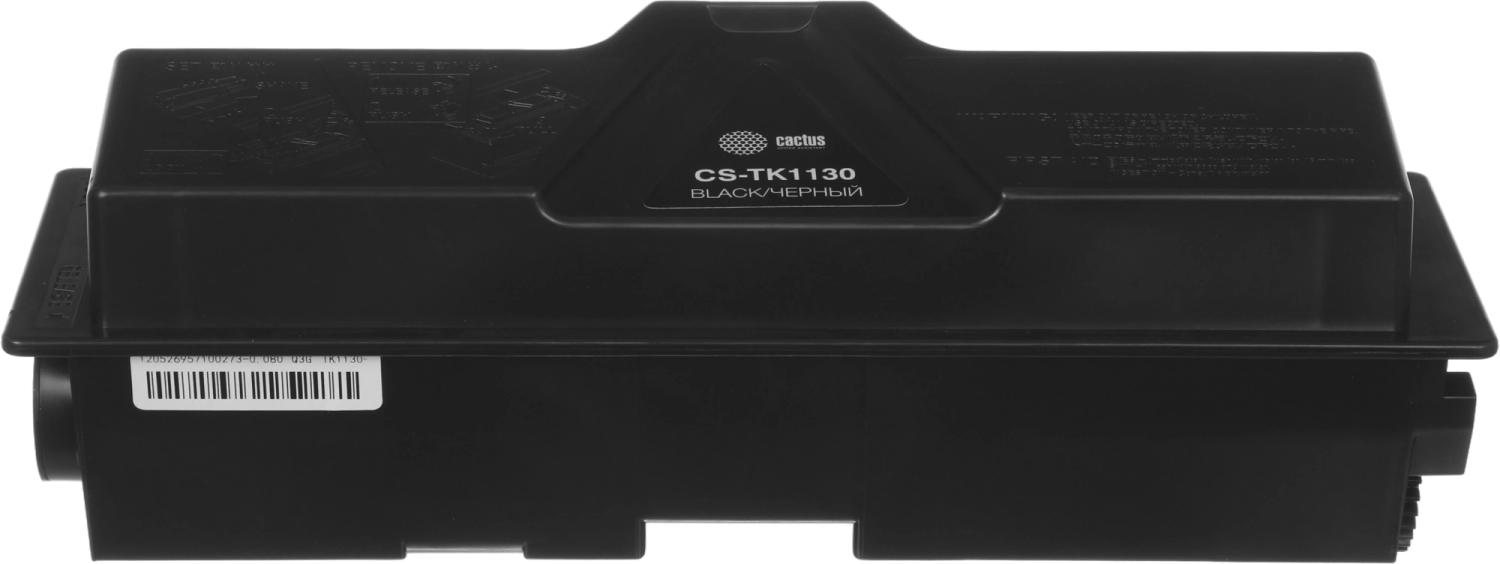 Картридж лазерный Cactus CS-TK1130 TK-1130 черный (3000стр.) для Kyocera FS-1030/1130