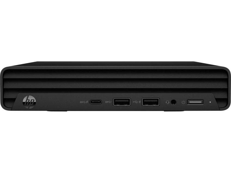 Неттоп HP 260 G9 Mini i3 1315U (1.2) 8Gb SSD256Gb UHDG FreeDOS GbitEth WiFi BT 65W kb мышь клавиатура черный (9H6E0ET)