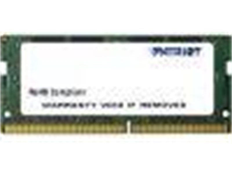 Память DDR4 16Gb 2400MHz Patriot PSD416G24002S RTL PC4-19200 CL17 SO-DIMM 260-pin 1.2В dual rank Ret