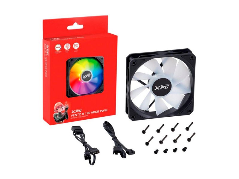 Вентилятор в корпус ADATA XPG VENTOR120ARGBPWM-BKCWW