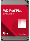 Жесткий диск/ HDD WD SATA3 8TB Red Plus 5640RPM 256MB 1 year warranty