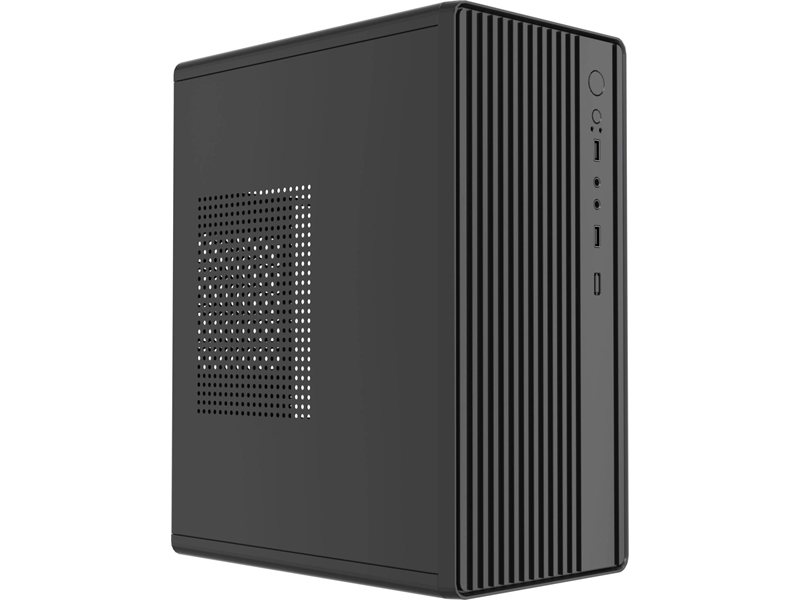 Корпус Accord ACC-M258-01B черный без БП mATX 1x80mm 2xUSB2.0 audio