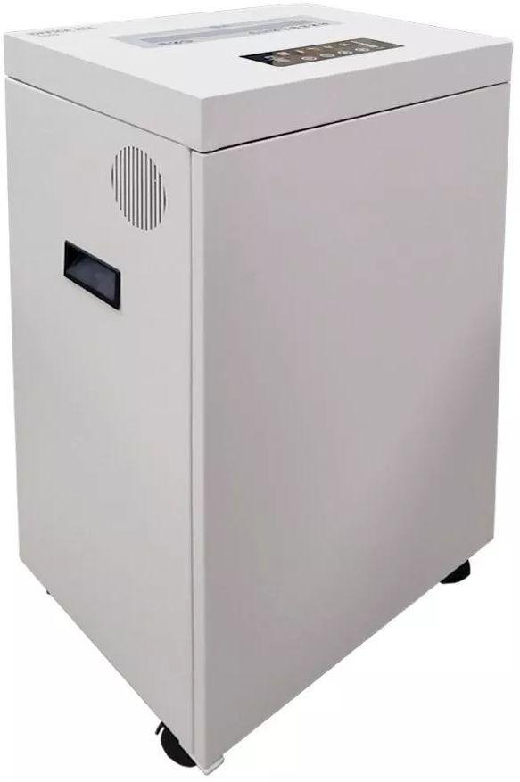 Шредер Office Kit S500 0,8x2 белый (секр.P-7) фрагменты 7лист. 50лтр. скобы пл.карты CD