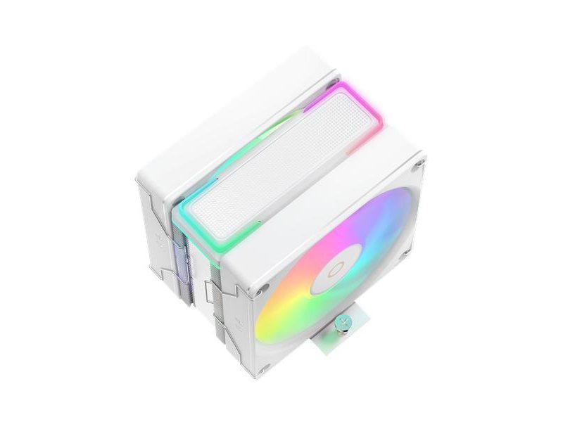 Кулер для процессора Ocypus Delta A40 SE WH Dual Fan ARGB, 2x120mm ARGB FAN, Top ARGB Panel, 4 HEAT PIPES, 4-PIN PWM, 800-1800 RPM, 31DBA, HYDRO BEARING, LGA115X/1200/1700/18XX, AM4/AM5