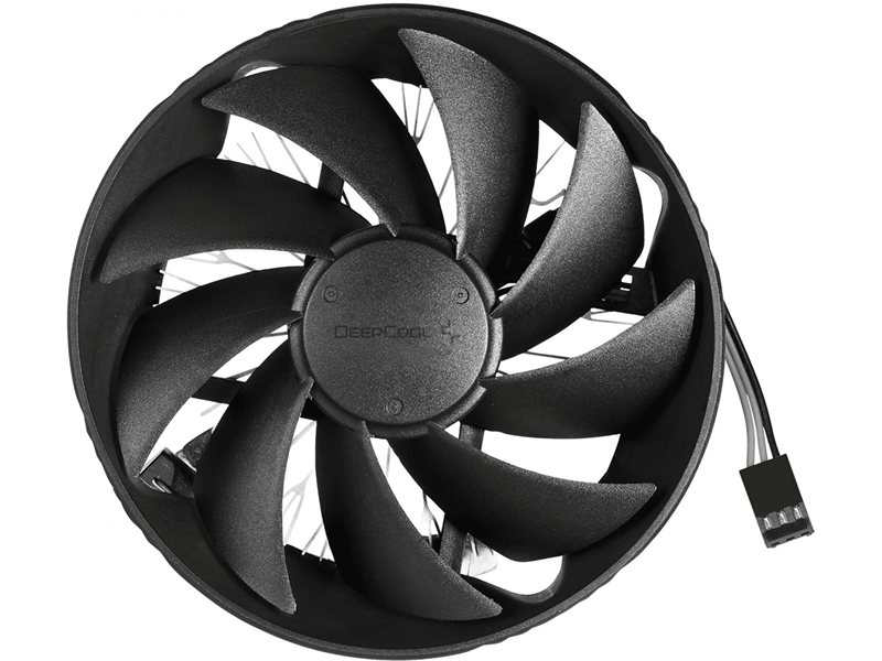 Устройство охлаждения(кулер) Deepcool Gamma Hunter V2 Soc-AM5/AM4/1200/1700/1851 черный 3-pin 21dB Al 95W 252gr Ret (G-U-HUNTER-ARNNNN-G-1)
