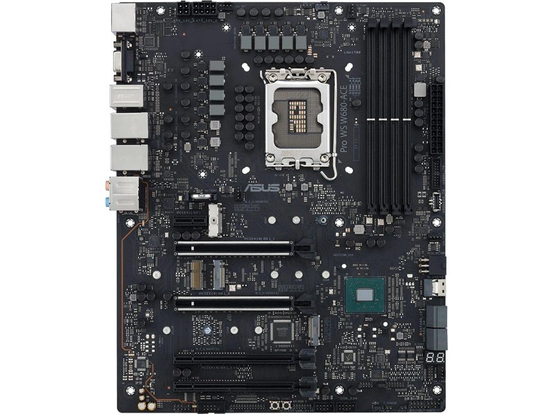 Материнская плата Asus PRO WS W680-ACE Soc-1700 Intel W680 4xDDR5 ATX AC`97 8ch(7.1) 2x2.5Gg RAID+VGA+HDMI+DP