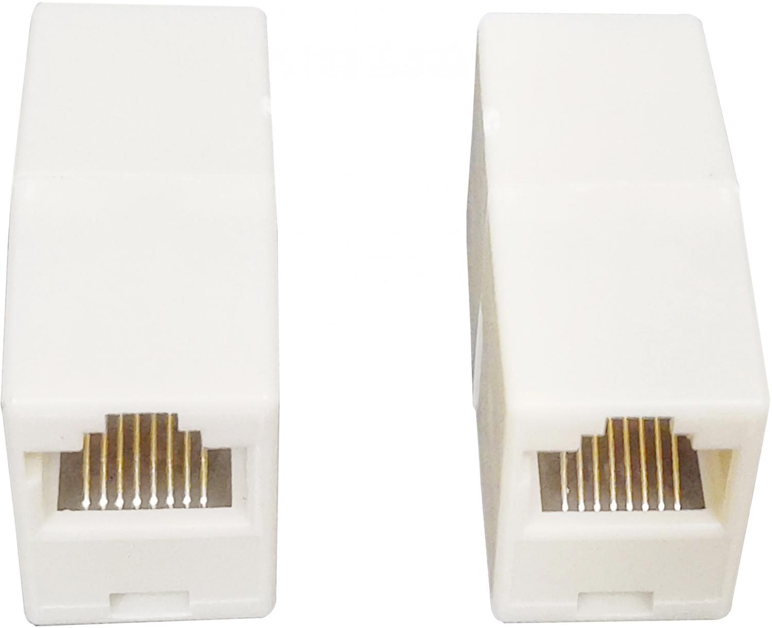 Коннектор Buro BU-SOCKRJ45-C6 кат.6 RJ45 белый
