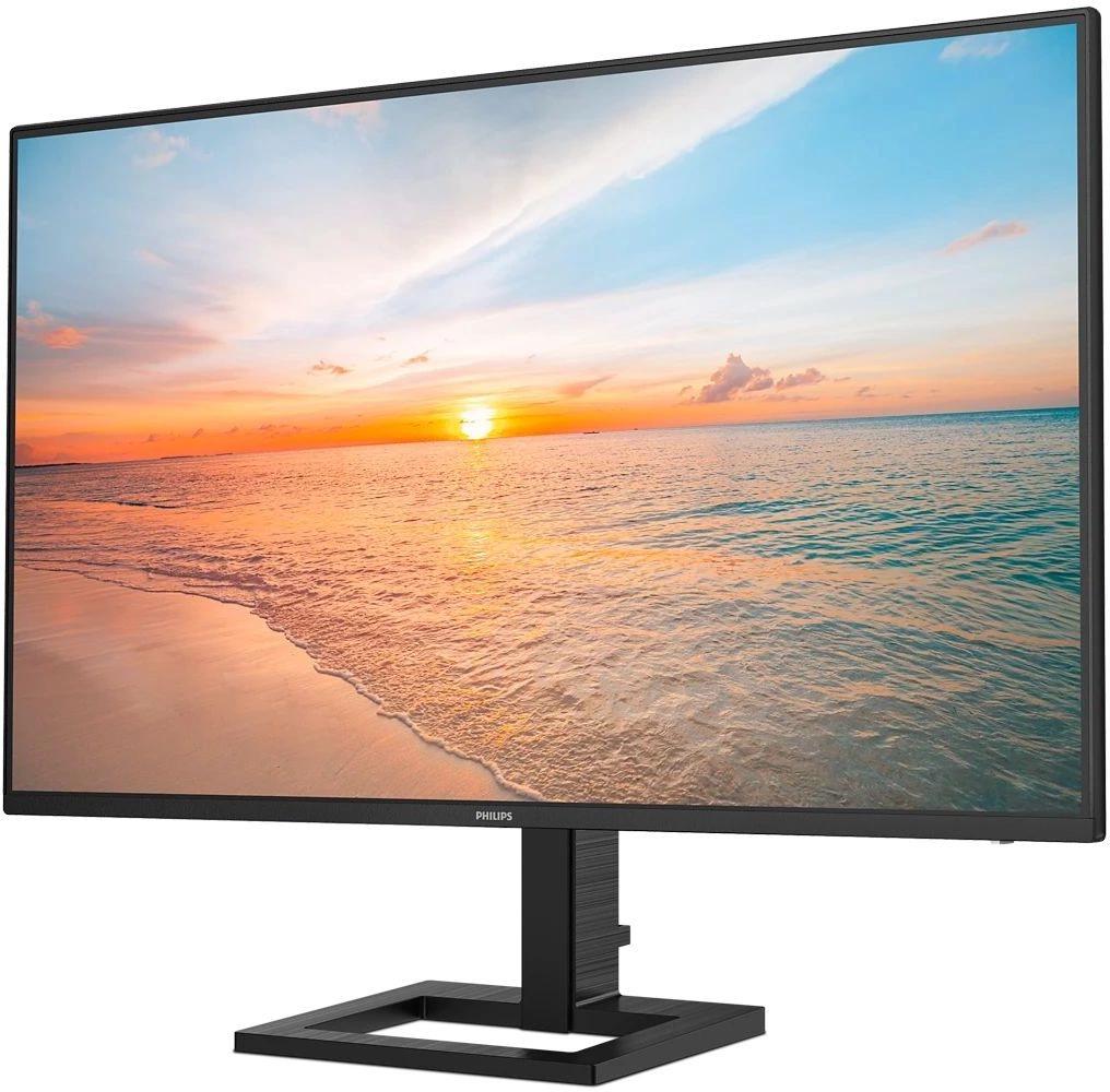 Монитор Philips 27" 27E1N1600AE черный IPS LED 1ms 16:9 HDMI M/M матовая HAS 350cd 178гр/178гр 2560x1440 100Hz 2K USB 5.23кг