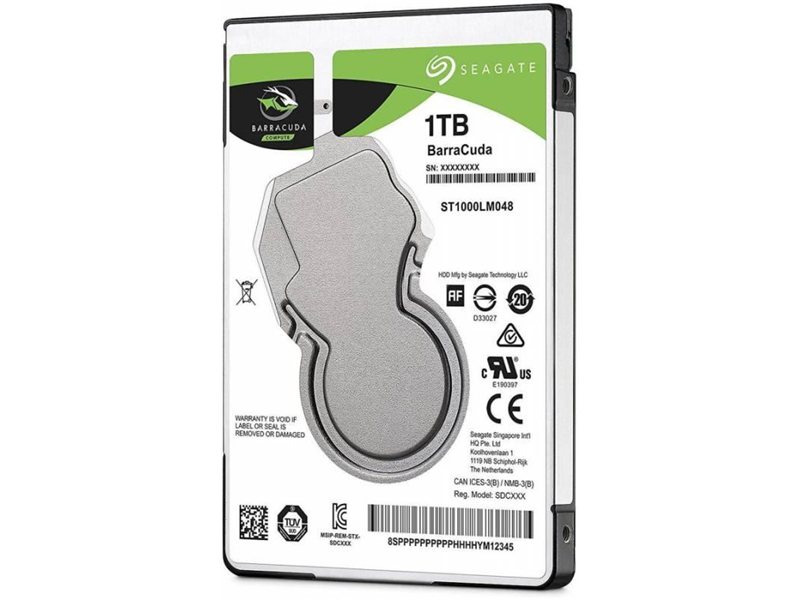 Жесткий диск/ HDD Seagate SATA 1Tb 2.5"" 7mm 5400 128Mb 1 year warranty