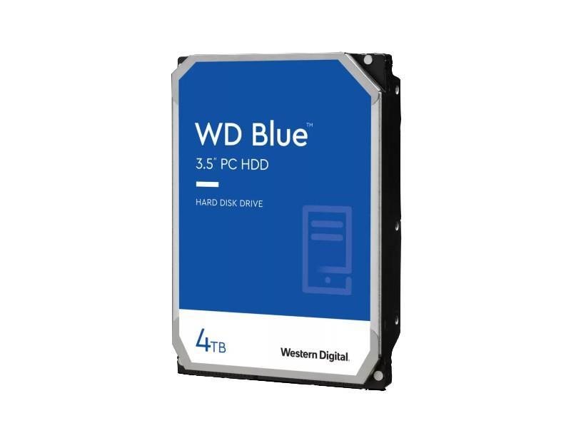 Жесткий диск/ HDD WD SATA3 4Tb Blue 5400 256Mb 3.5"" 1 year warranty