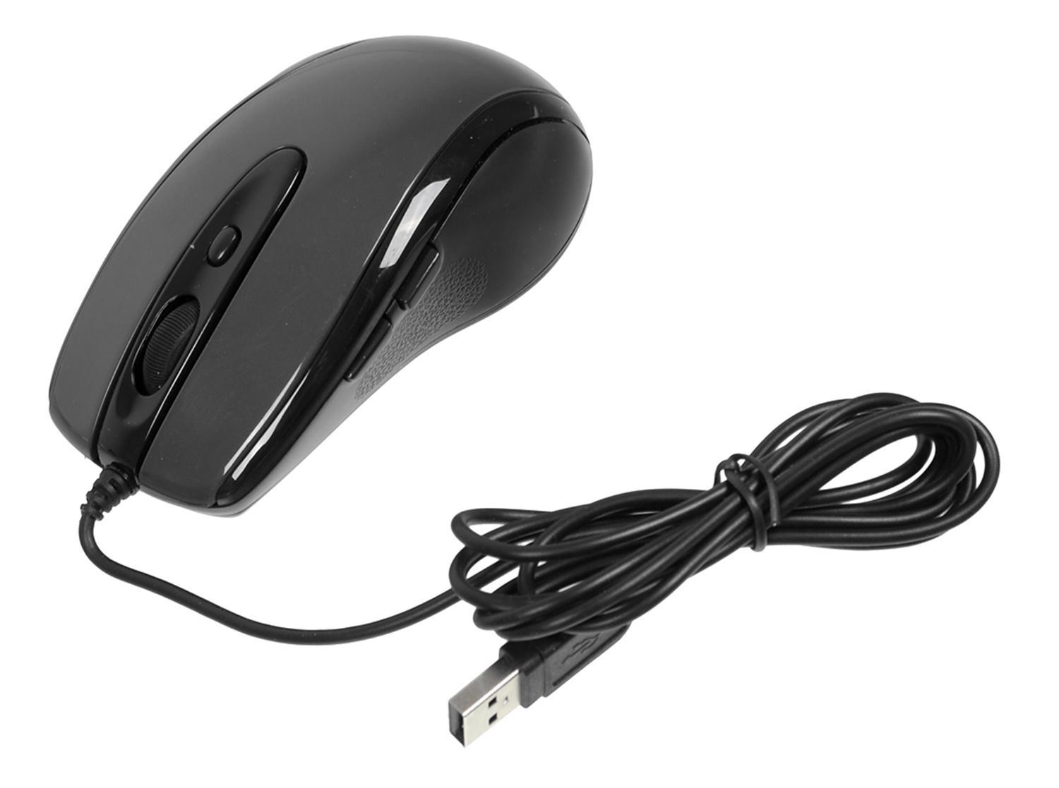 Мышь A4Tech V-Track Padless N-708X серый оптическая 1600dpi USB 6but