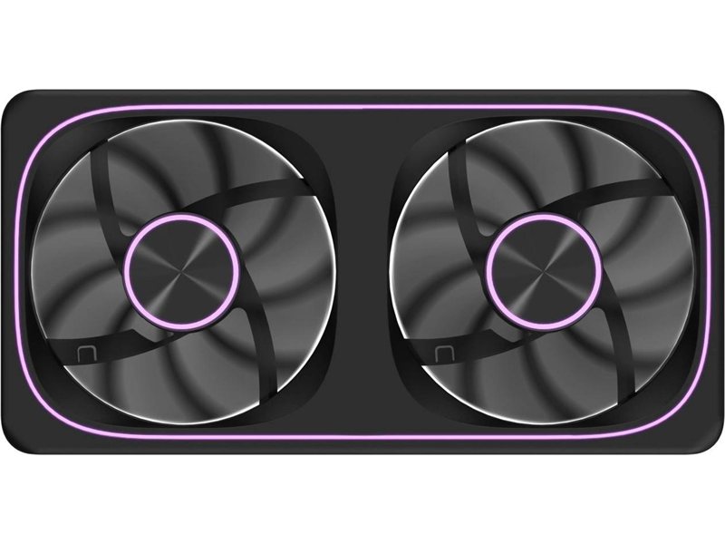 Вентилятор для корпуса Formula Air Fusion 2 Reverse ARGB 120х120x28 черный 4-pin 39.11дБ (упак.:2шт) (AIR FUSION 2 BK REVERSE) Ret