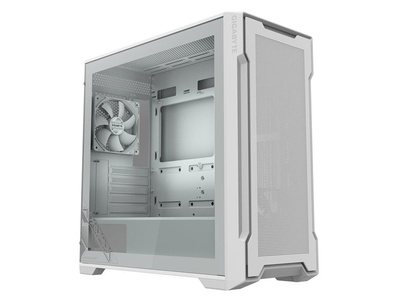 Корпус Gigabyte C102GI Glass Ice (White) MidTower, mATX, USB3.0 x2, Audio I/O, GPU:410mm, White, TG (28300-C102B-2CRR)