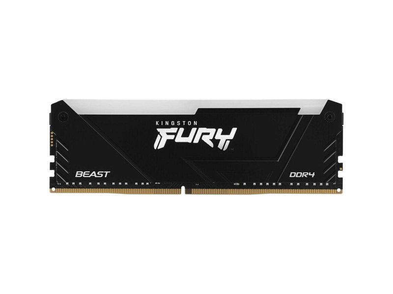 Модуль памяти Kingston 8GB DDR4 3200MHz DIMM FURY Beast Black RGB XMP CL16 1.35V 288-pin Non-ECC