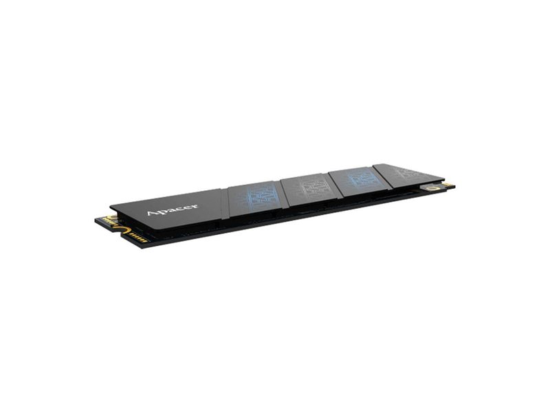 Твердотельный накопитель SSD Apacer AS2280P4U PRO 256GB M.2 2280 AP256GAS2280P4UPRO-1 Client PCIe Gen3x4 with NVMe, 3500/1200, IOPS 210/315K, MTBF 1.8M, 3D NAND, 170TBW, 0,36DWPD, Heat Sink, RTL (919342)